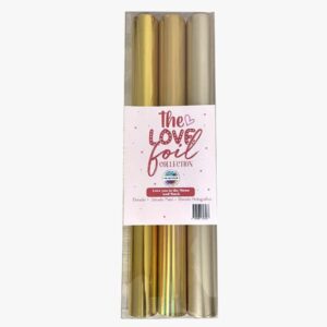 Foil tóner láser colección navidad dorada