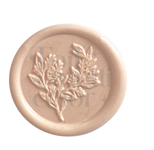 Cabezal Olea para sello lacre, marca Foil Multicolor